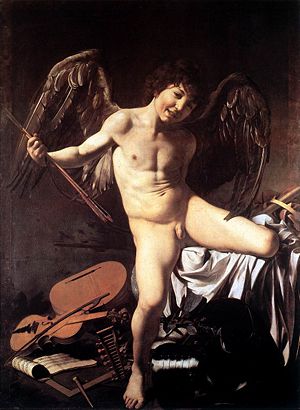 Amor Vincit Omnia/ de Caravaggio